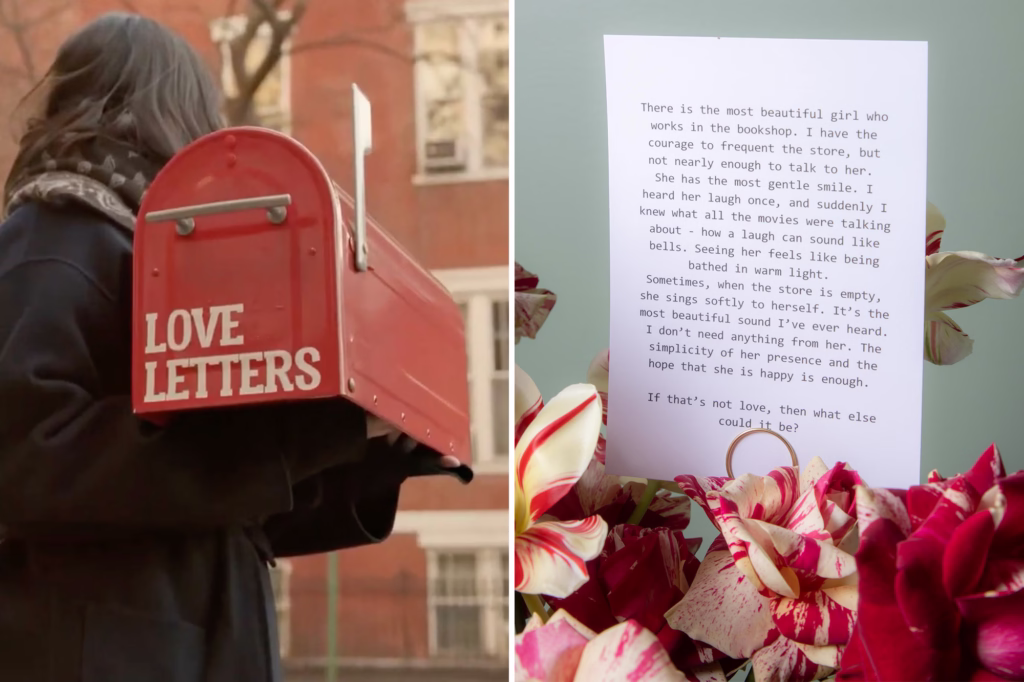 Anonymous love letters from New Yorkers dropped into red mailboxes